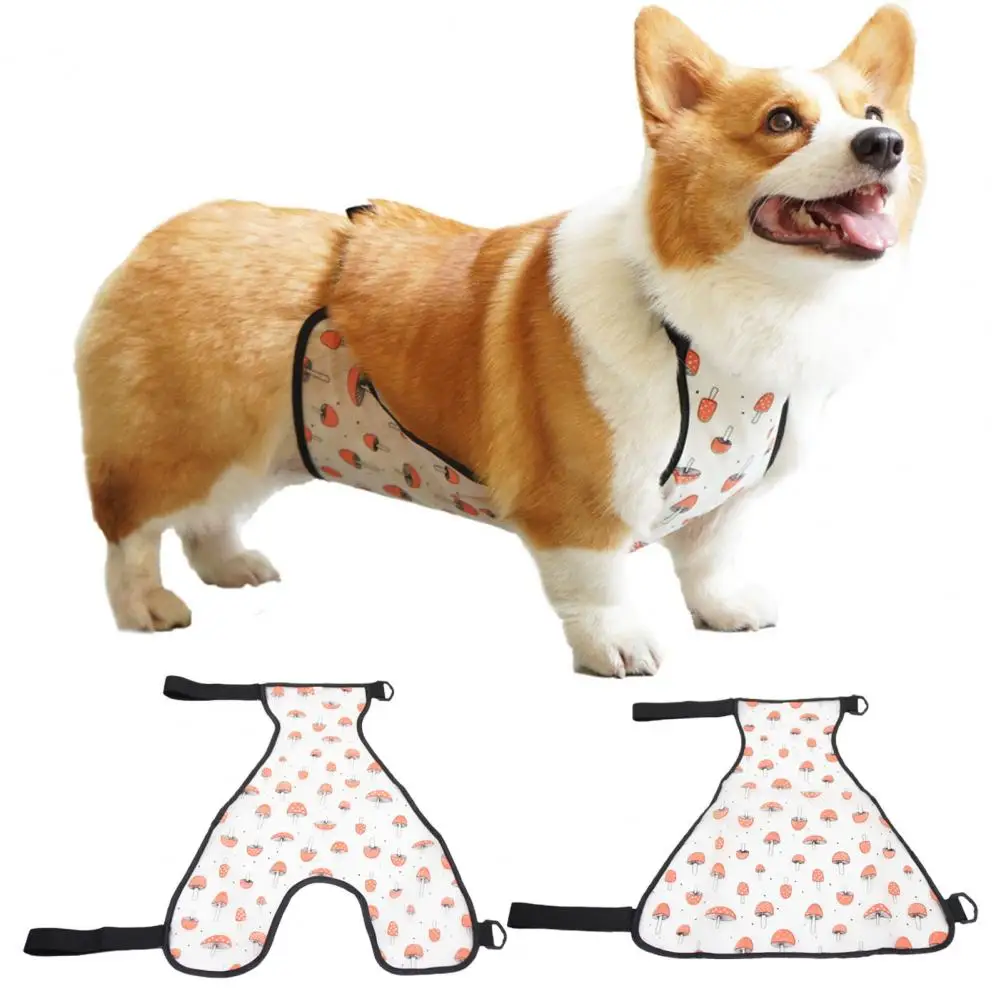 Fashion Pets Clothes Soft Outdoor Accessory Easy to Clean Pet Bib Belly Costume