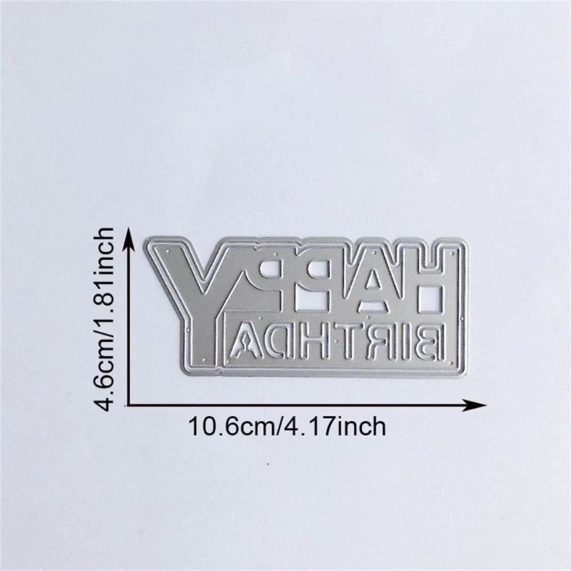 E15D Feliz Aniversário Die Cuts