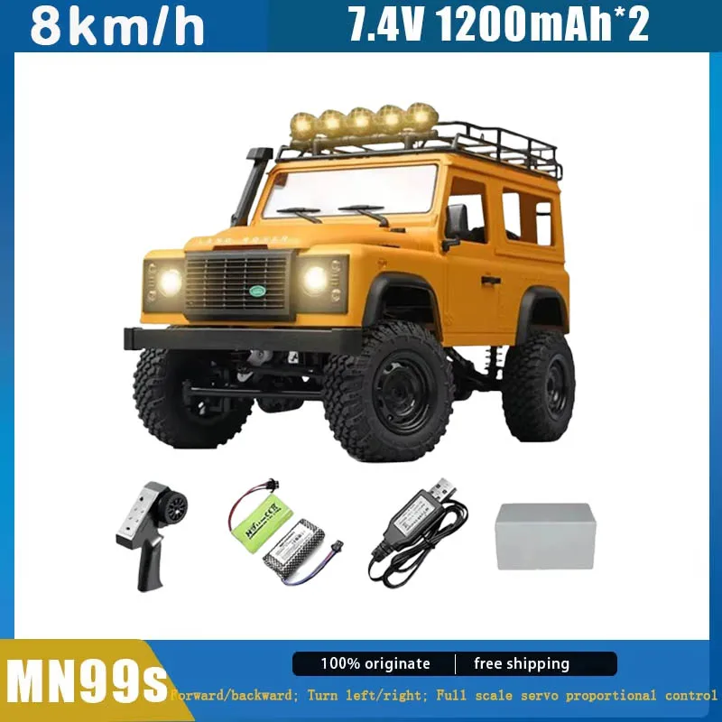 MN99s MN98 1:12 MN Model RTR Version RC Car 2.4G 4WD RC Rock Crawler Defender Remote Control Car 1/12 RC Truck Cars Toys