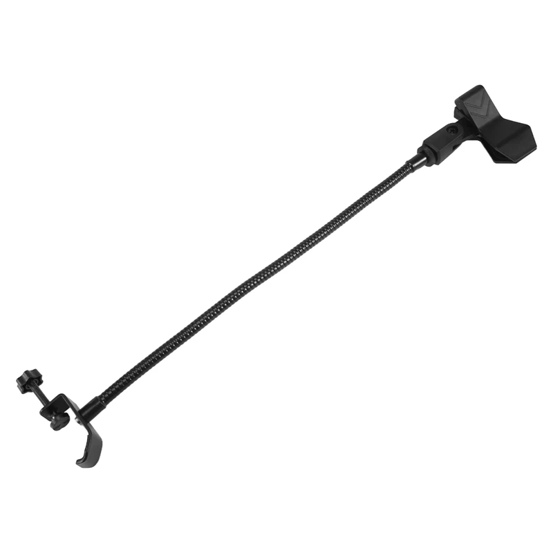 

Flexible Gooseneck Microphone Stand With Desk Clamp For Radio Broadcasting Studio, Live Broadcast Equipment