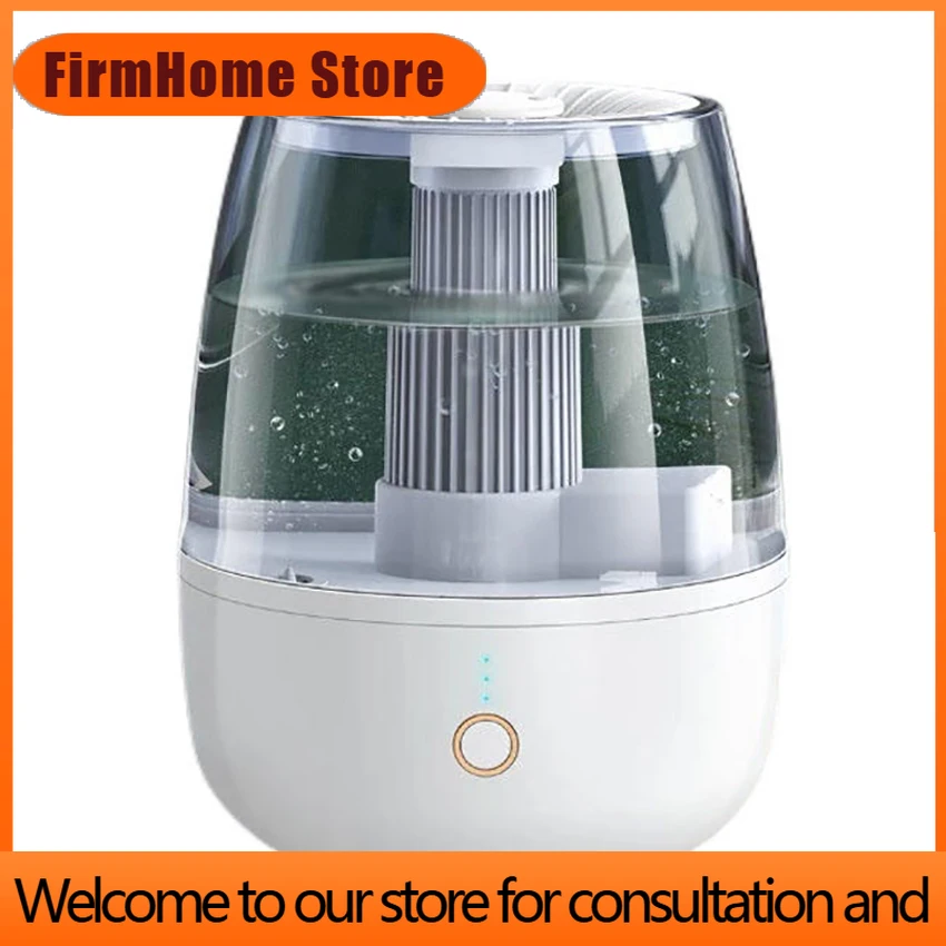 FirmHome Store6.8L Dual Spray Humidifier Portable Air Mist Maker H2O Nano Mist Large Water Tank Home Use Ultrasonic Air Humidifi