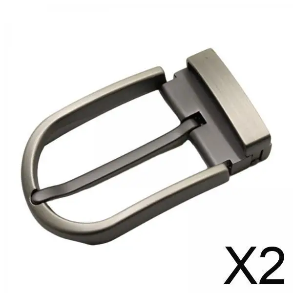 

Antique Alloy Rectangular Mens Belt Buckle Reversible Pin Clamp Replacement for Business and Craft Leather Belts