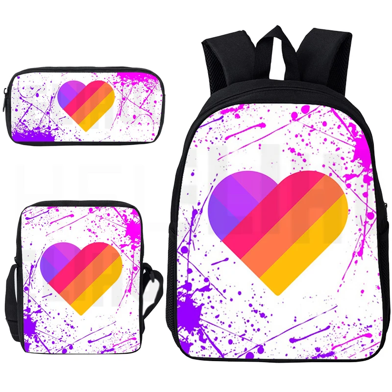 Mochila de viaje para mujer, bolsa de hombro de gran capacidad, con estampado 3D, con cremallera, ligera, para chica