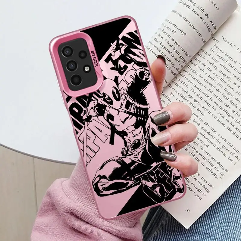 phone case forSamsung Galaxy A53 A52 A32 A25 A15 A55 A54 A72 A13 A16 A24 fundas hard shell couvres Marvel New Mutants Deadpool