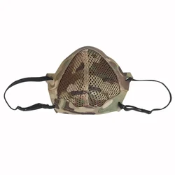 Máscara táctica MSK1 transpirable media cara Airsoft Paintball