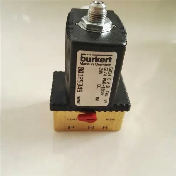 Burkert C 2.0 FKM MS G1/4 24V CC 8W PN0-10bar