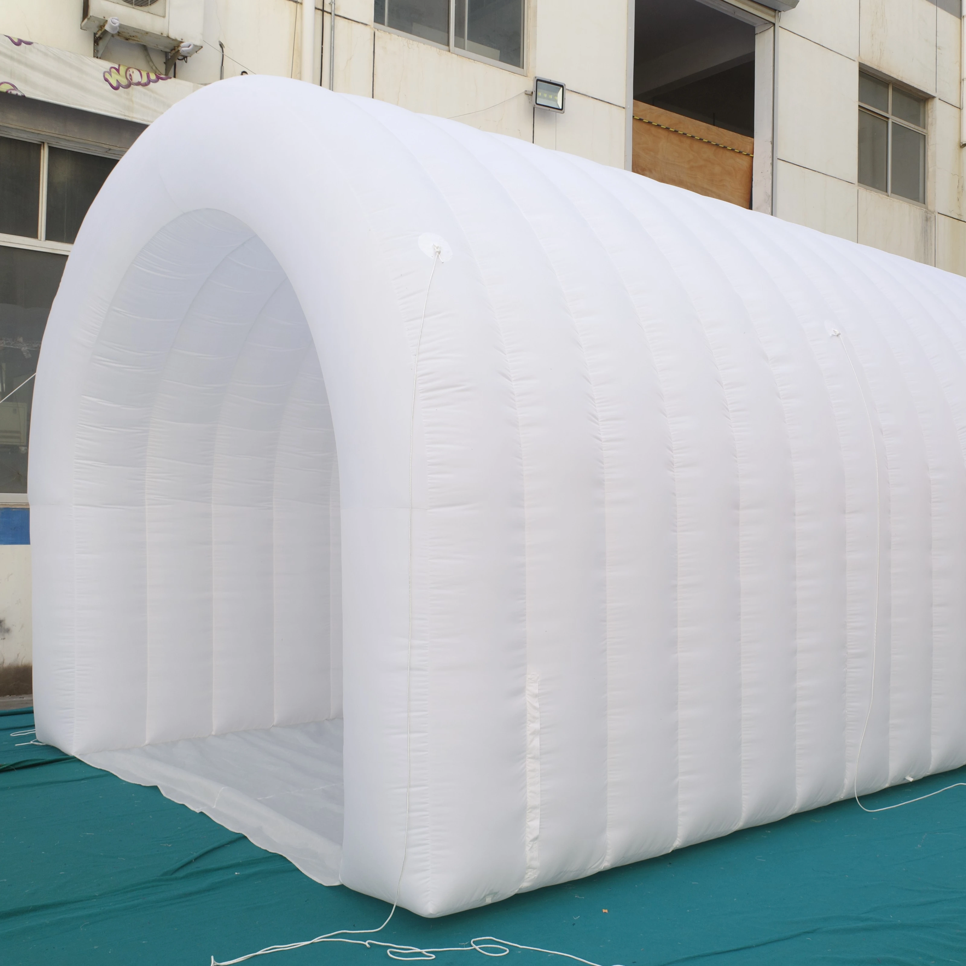 2026 Giant Outdoor Portable Colorful Led Party Tent Led Lighting Inflatable Tunnel for Eventpromote sales
