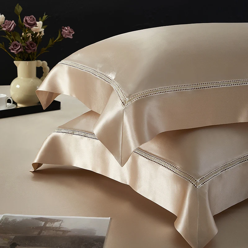 

Luxury 2025 Pillowcase Set 40+ Momme Silk Hypoallergenic California King 20x40in