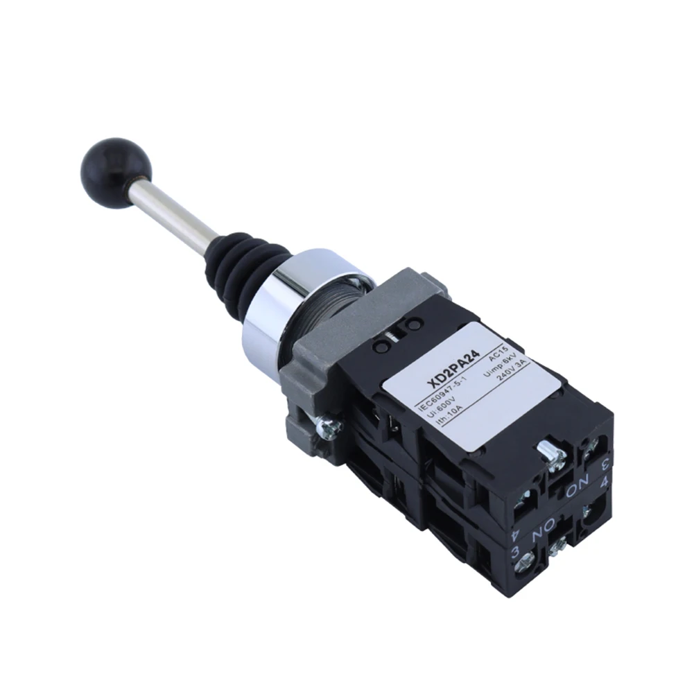 Industrial Joystick Switch with Modular Design 4 Position Control Device for Transportation and Conveyor Systems