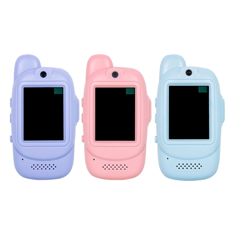 Walkie Talkie Children Intercom Toy Simple Button Layout For Easy Use for Kids During Play Activities 15UB