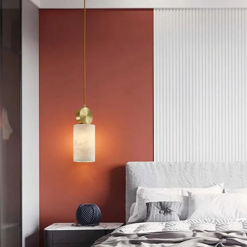 Modern Minimalist Style Dimmable Led Hanging Lamp Applicable Bedroom Living Cafe Study Pendant Lamp Home Decor Light Fixture