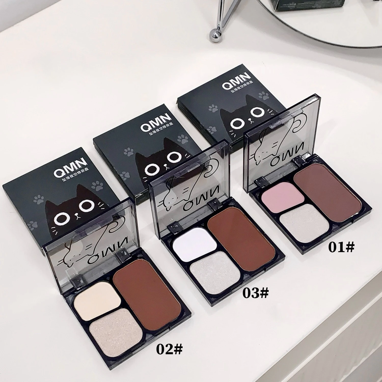 لوحة تحديد الوجه ثلاثية الألوان من Falling Night Sky لوحة تحديد الوجه الطبيعية وثلاثية الأبعاد الكل في واحد