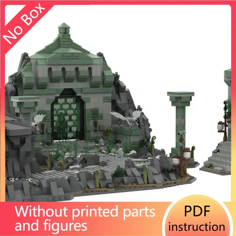 

Magical Rings Movie Model Moc Building Bricks Paths Of The Dead Technology Modular Blocks Gifts Toys DIY Sets AssemblyChristmas