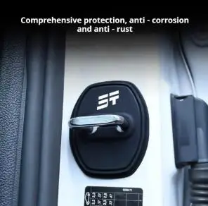 For Jetour X70 X90 PLUS T1 T2 Door Lock Latch Shock Absorbing Protective Cover Mute Anti-rust Auto Refit Accessories