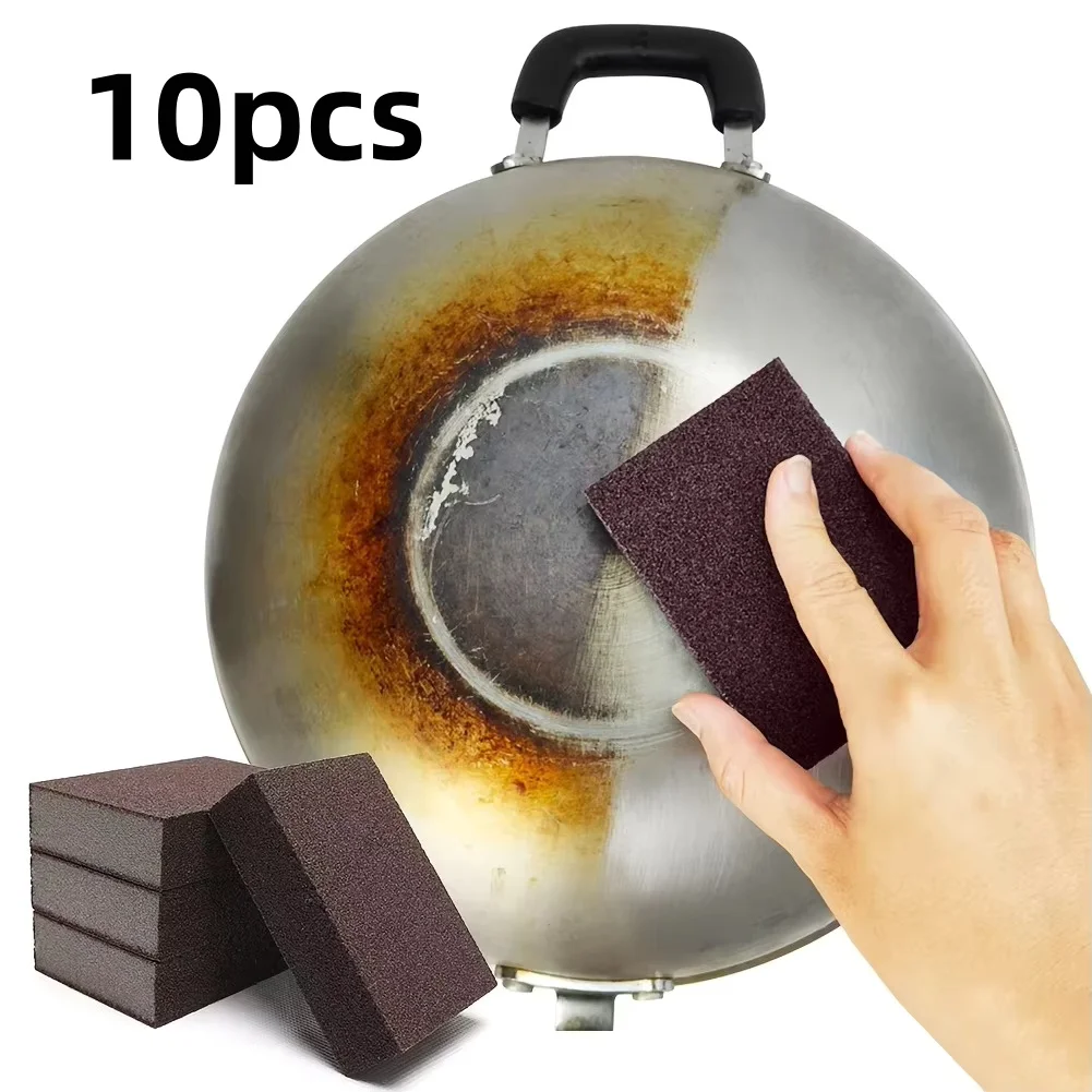 

Heavy Duty Nano Emery Sponge Scrubber Washable Multi-Purpose Cleaner for Kitchen & Home