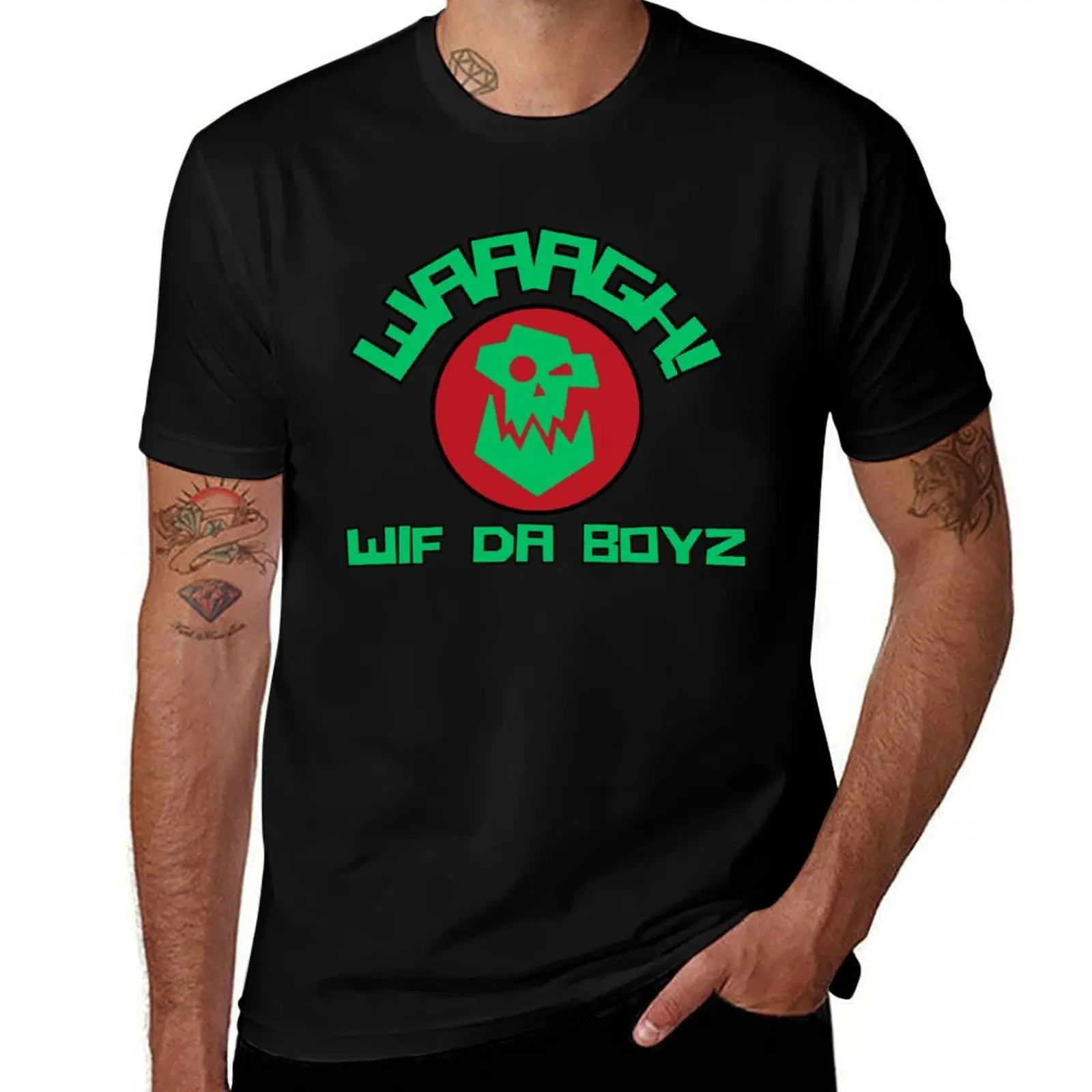 WAAAGH T-Shirt Sports Casual Breathable Tee Shirt T-Shirt