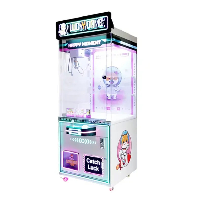 

Wholesale Custom NFC Pay Cheap High Quality Coin Operated Kid Arcade Doll Crane Toy Claw Game Machine