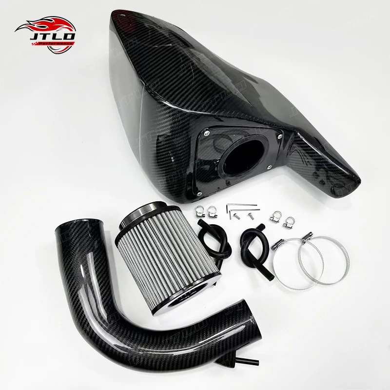 JTLD Car Orginal Data Development For VW  Golf MK7  1.4T Pure Dry Carbon Fiber Cold Air Intake System