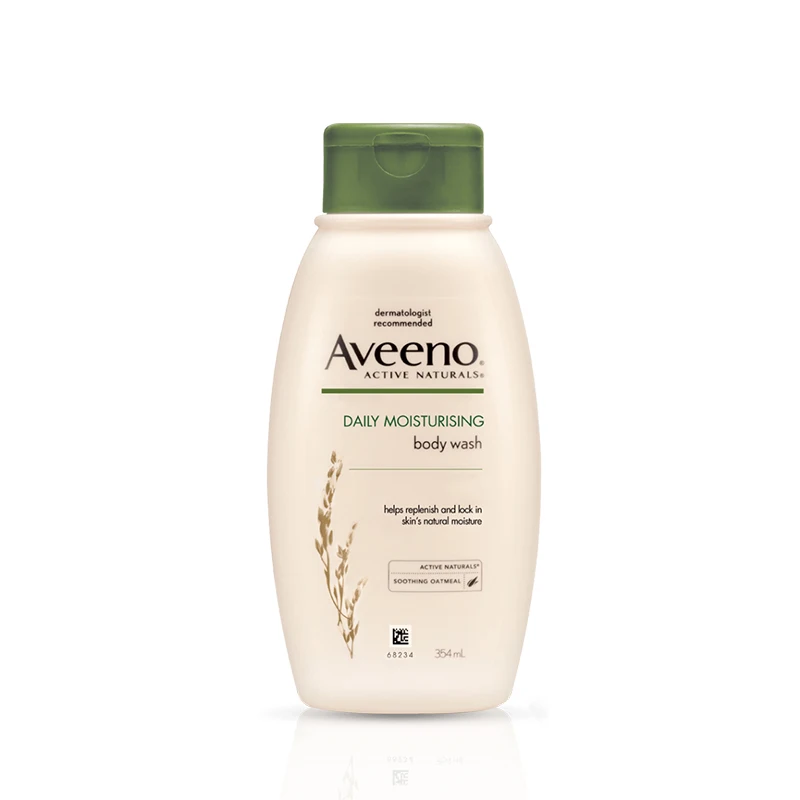 Aveeno Daily Moisturising Body Wash, Helps Replenish and Lock in Skin\'s Natural Moisture, Dermatologist Recommended