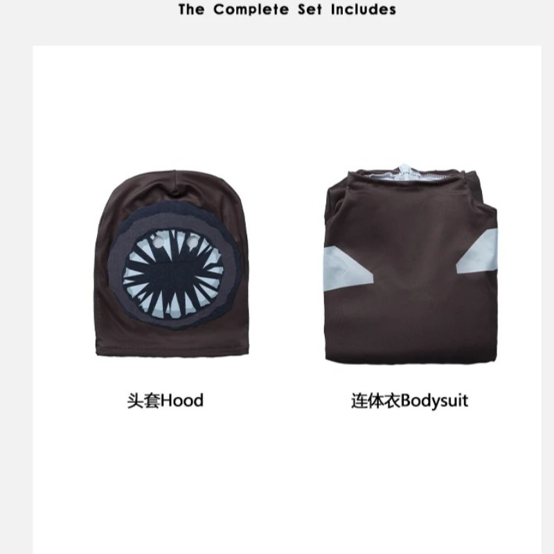 Game Doors Cosplay Costume Kids Monster Ambush Eyes Mask Jumpsuit Birthday Party Dress Suit Boy Girls Halloween Costume Child view 4