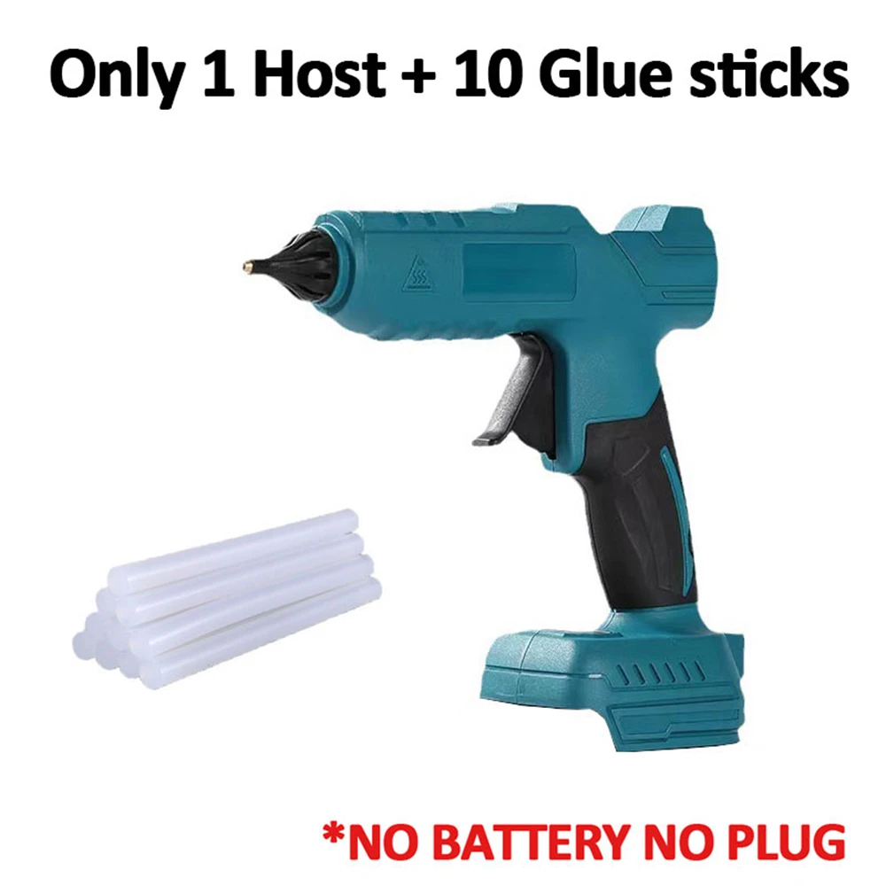 Electric Hot Melt Glue Gun Cordless Glue Grab 11mm Glue Stick Hot Melt Welding Air Gun (No battery) Fit Makita 18V Battery