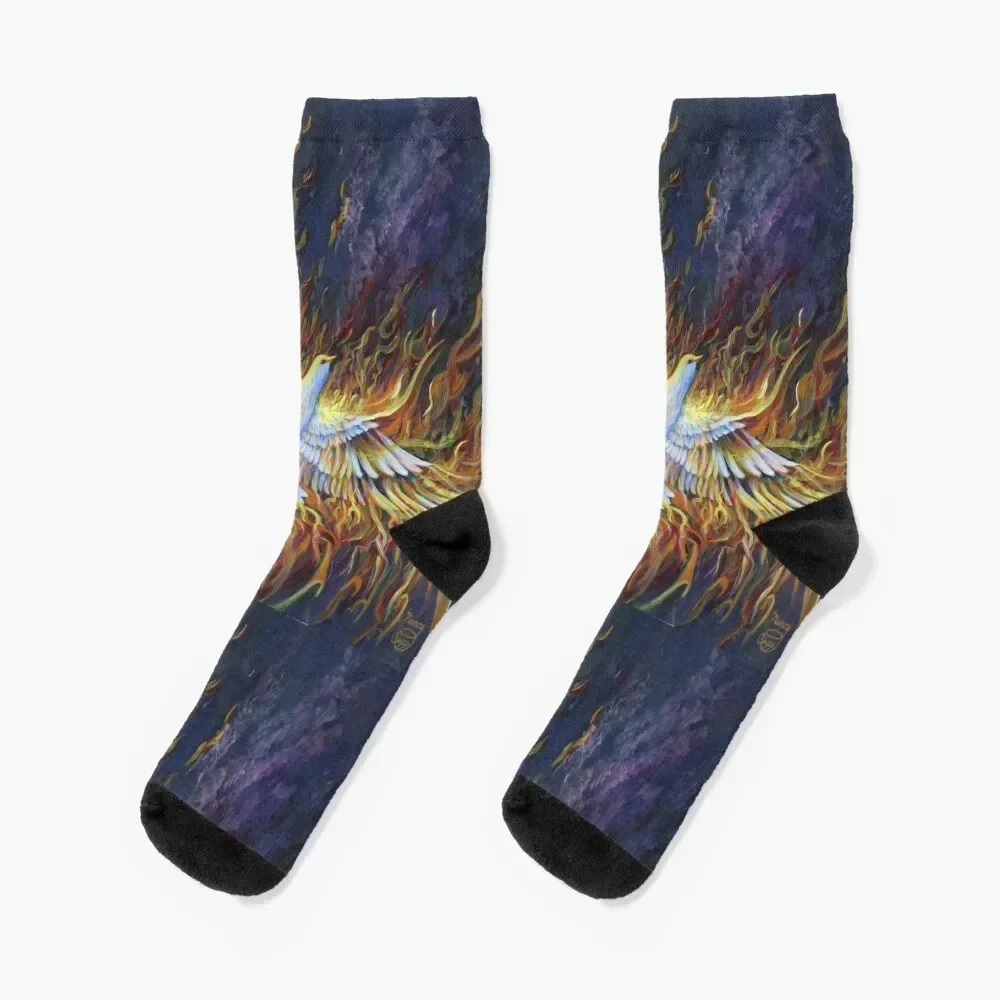 

Holy Fire Socks snow anti slip football football Luxury Woman Socks Men's