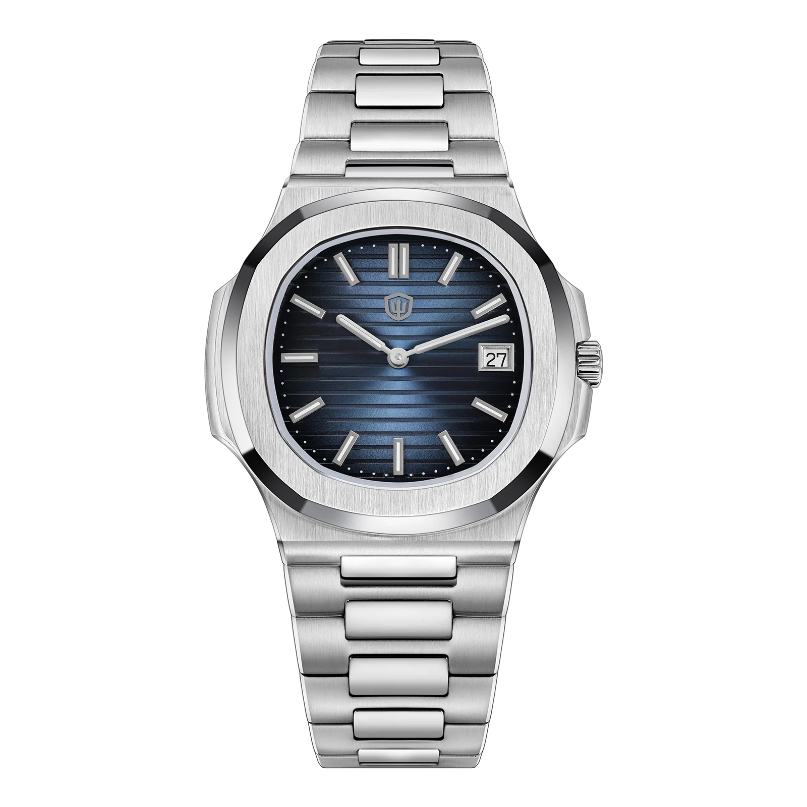 Watchdives WD00013 Men Watch Swiss Ronda 714 Movement Mechanical Watches Sapphire Stainless Steel Waterproof 100m Wristwatch