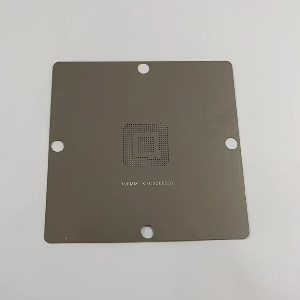 9Pcs Direct heat90*90mm XBOX360 CPU GPU Stencils BGA Reballing Station Game Console CSP HANA GPU-B CPU-A01 Reballing stencil