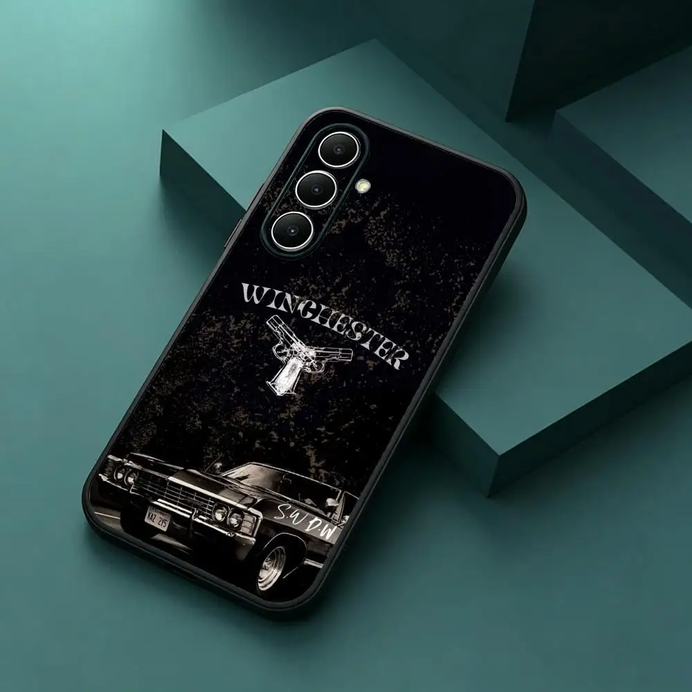 Hot cool Supernatural Phone Case For Samsung Galaxy S26 S25 S24 S23 S22 S21 S20 Plus Ultra Note20 Soft Black view 4