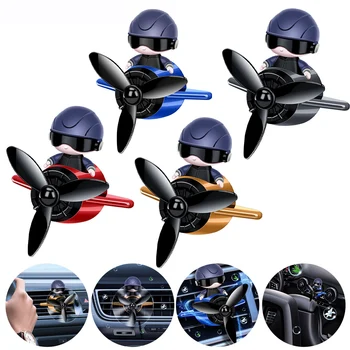 Araba Hava Spreyi Parfüm Difüzör Pilot Güneş Otomatik Rotasyon Aromaterapi Hava Çıkışı Koku Oto İç Malzemeleri