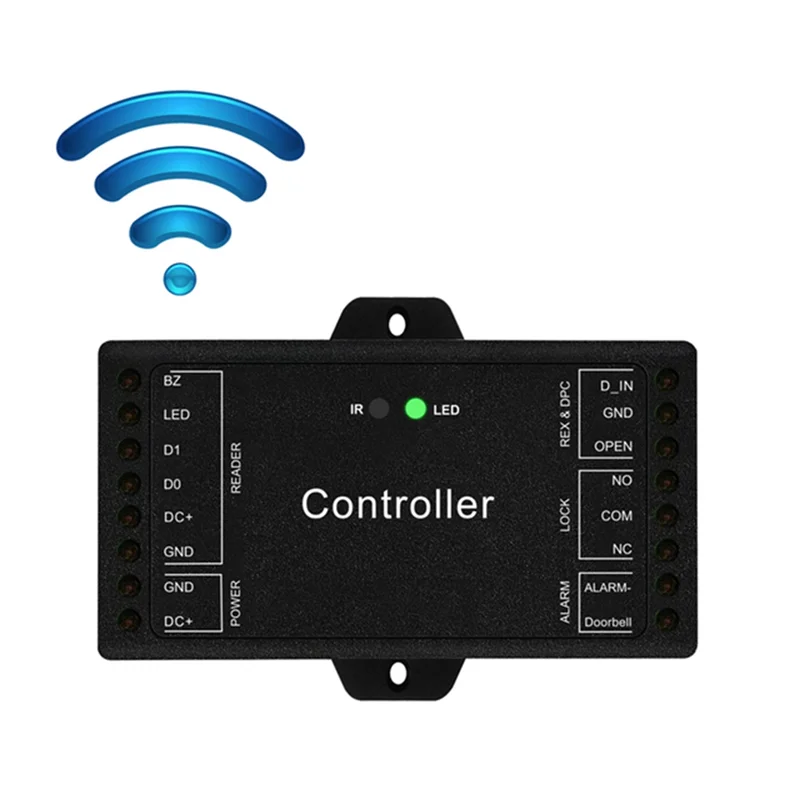 

A70P мини-размер Wi-Fi пульт дистанционного управления доступом панель 12 В Wiegand 26-44 бит вход Tuya 1000 пользователь