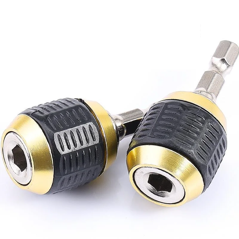 Large Head Pop-up Quick Release Self-locking Hexagonal Handle Extension Rod Electric Drill Driver Conversion Screwdriver Tool view 4