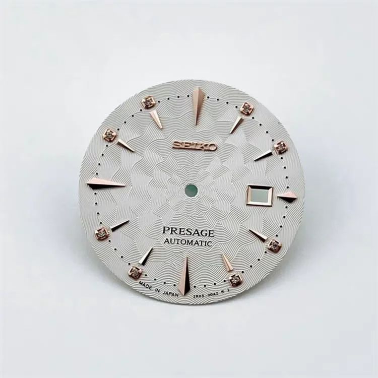 

Корпус часов NH35 диаметром 35 мм с коктейльным циферблатом и механическими часами с ручным набором, логотип S, без люма, для мода Seiko