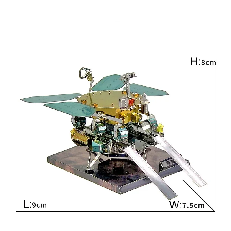 Weltraumforschung 3D Metall Puzzle Shuttle Hubble Weltraumteleskop Mars Rover Modell Spielzeug für Kinder Kreatives Puzzle Geschenkspielzeug