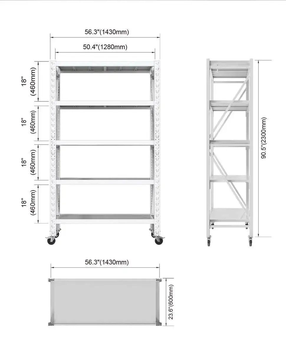 2024 Vertical Grow Rack Vertical Indoor Farming Grow Rack System Mobile Grow Rack
