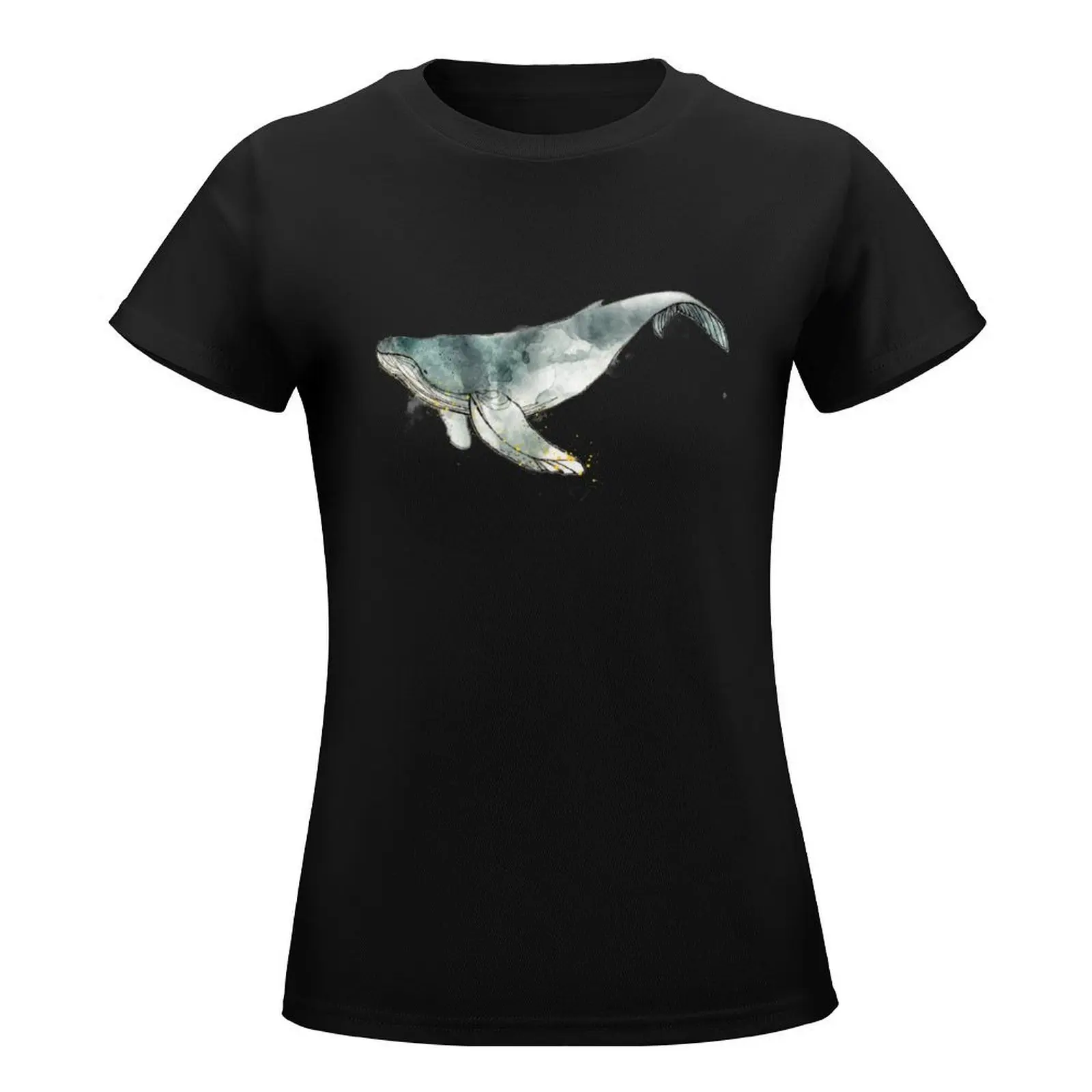 Humpback Whale T-Shirt shirts graphic tees aesthetic clothes Blouse lady clothes T-shirts for Women