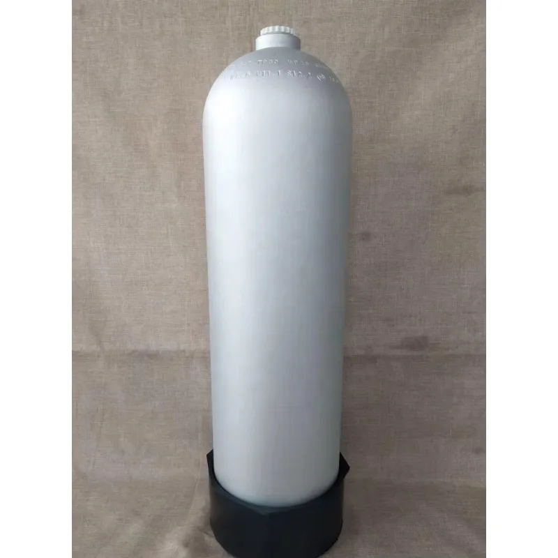 Diving Oxyge-n Cylinder Seamless Aluminum Bottle Professional Diving Air Compression Diving Aluminum Alloy Bottle