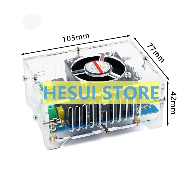 Placa amplificadora de potencia Digital Bluetooth TDA7498, módulo amplificador de audio de alta potencia de 2x100W con carcasa XH-A103