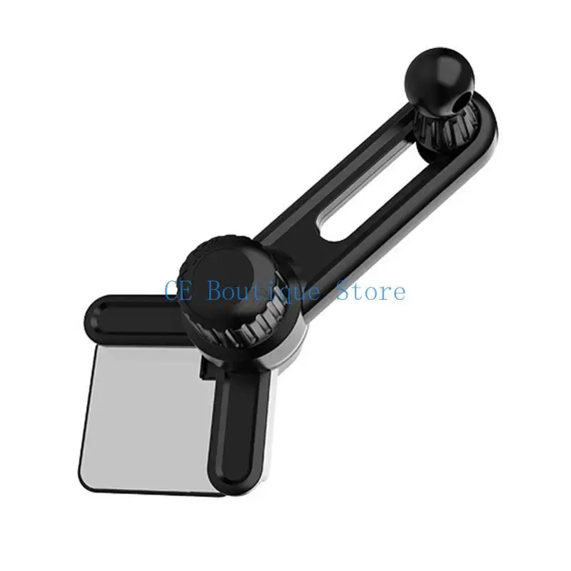 Base per supporto per telefono per schermo visualizzazione per auto Interfacce da 17 mm Base per supporto per telefono per auto con montaggio frontale Facile da usare per il veicolo