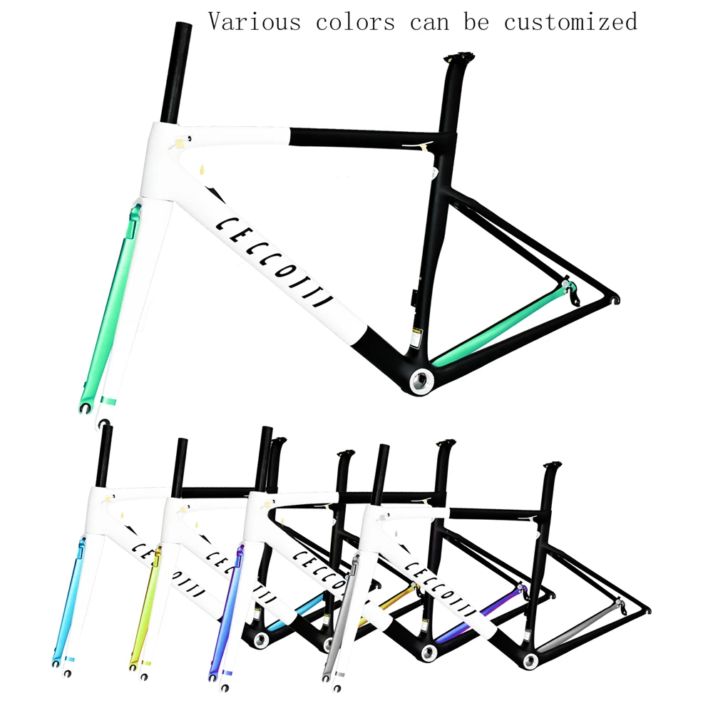 Carbon V/Rim Brake Road Bike Frame, Bottom Bracket Frameset, 700CC * 25mm, BSA, BB30, PF30, 2024, Brand