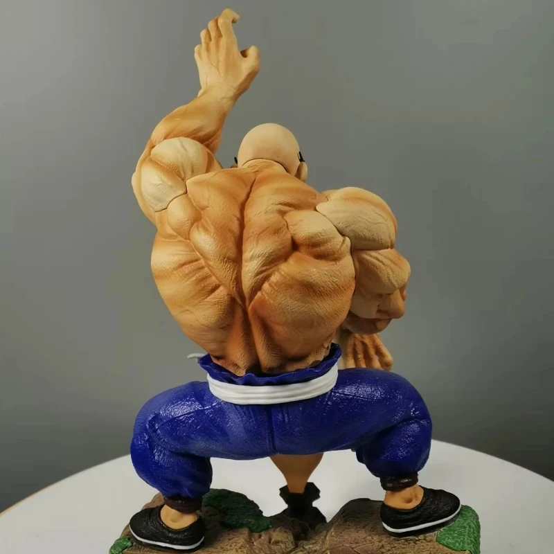 Figura de Dragon Ball Master Roshi, modelado muscular Ka Me Ha Ha Ha, modelo de Anime, colección de estatuas Gk, adorno de decoración de escritorio, 25cm