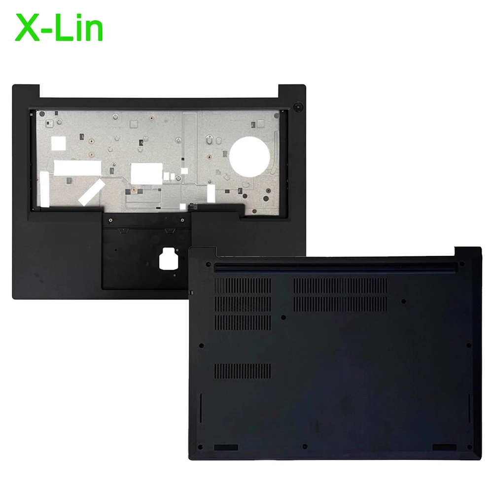 Für Thinkpad E480 R480 E490 E485 E495 R490 Laptop Handballenauflage obere und untere Abdeckung Rückseite Tastaturrahmen Bodenschale