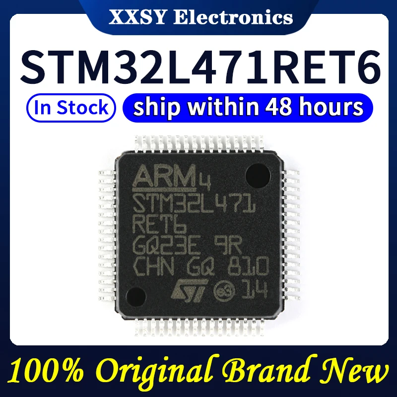 STM32L471RET6 ، STM32L471VET6 ، STM32L471VGT6 ، STM32L471QE6 ، STM32L471RGT6 ، جودة عالية ، أصلية ، جديدة