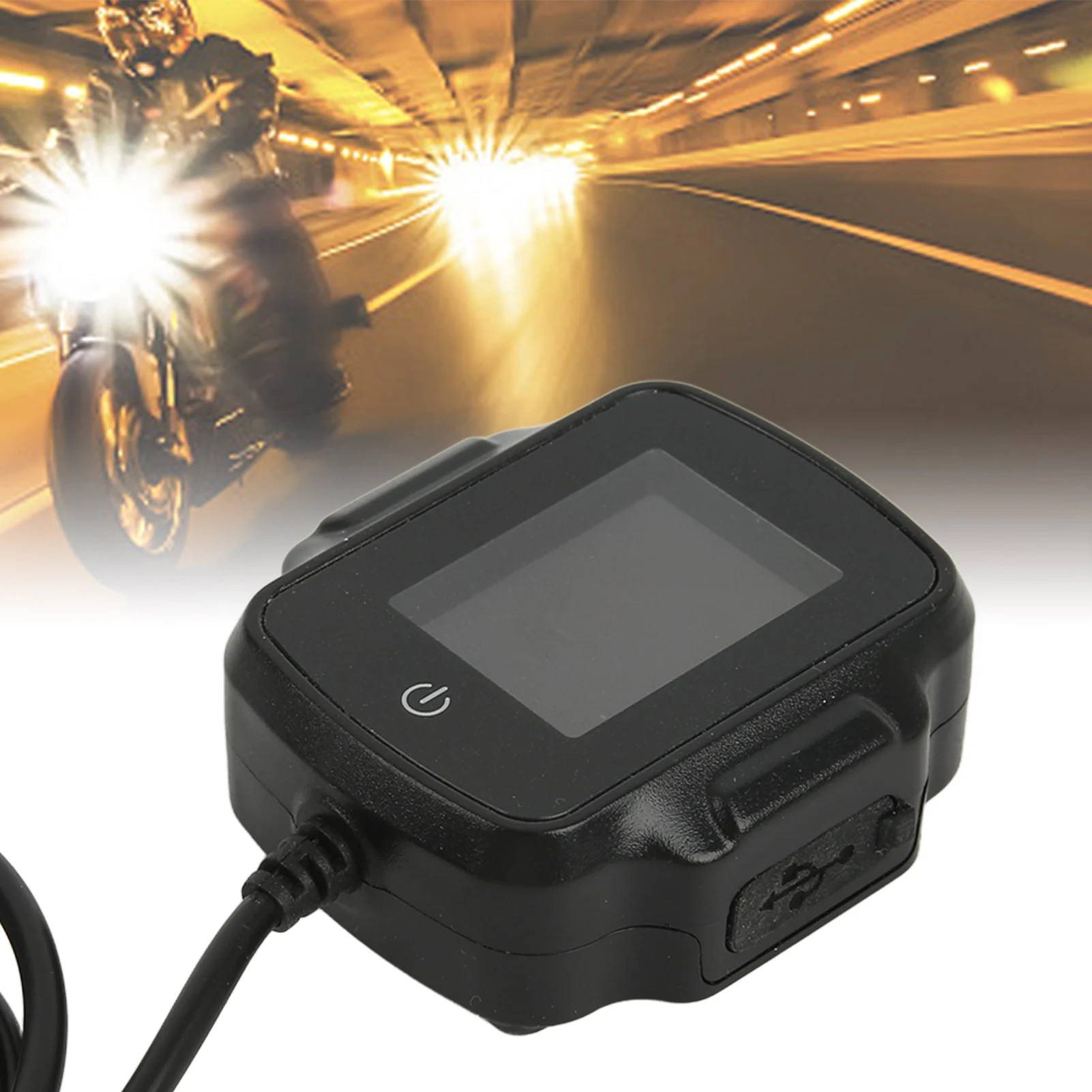 Motorcycle Tire Pressure Monitor Professional  12V USB Charging Moto TPMS Stable  QC3.0 Fast Charging for Motorcycle