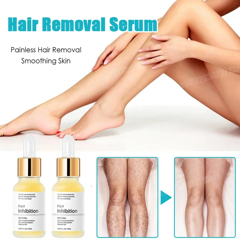 

Fast Hair Removal Spray Painless Hair Growth Inhibitor Arm Armpit Leg Permanent Depilatory Repair Care