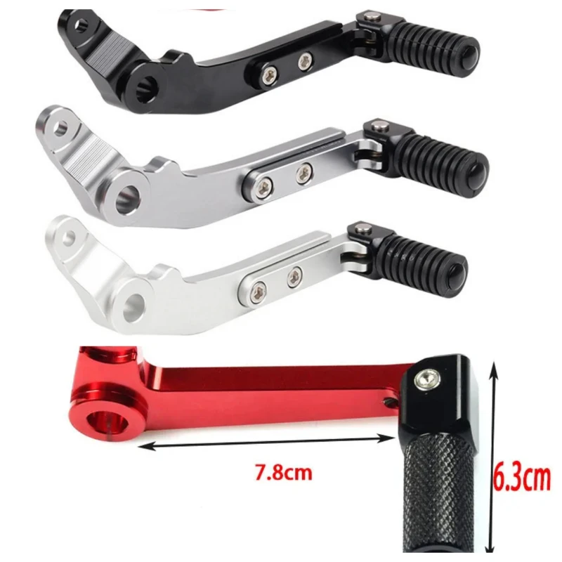 

For FB Mondial HPS 125 300 Hipster HPS125 HPS300 Motorcycle Accessories Rear Foot Brake Pedal Lever Pegs Protector Adapter Rod