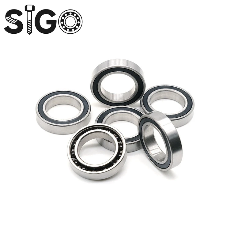 Hybrid Ceramic Bearing 6804-2RS  20*32*7 Mm ( 2PCS ) ABEC-9 Bicycle Hub Front Rear Hubs Wheel Ceramic Balls Bearings