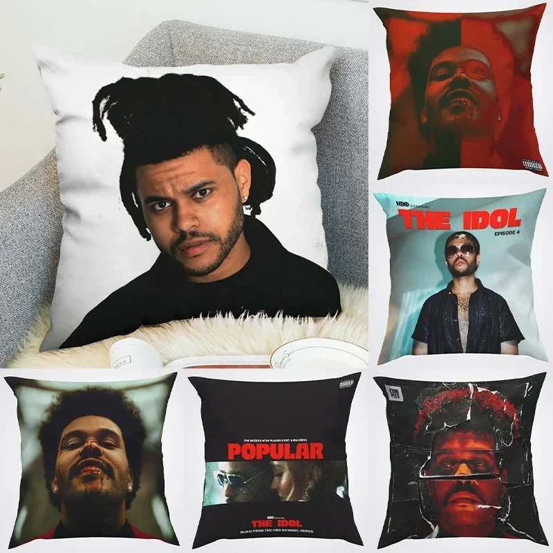 Throw Pillow Covers for Bed Pillows The Weeknd Cushions Home Decor Decorative Cushion Cover Pilow Cases Pillowcases 50x50 Sofa