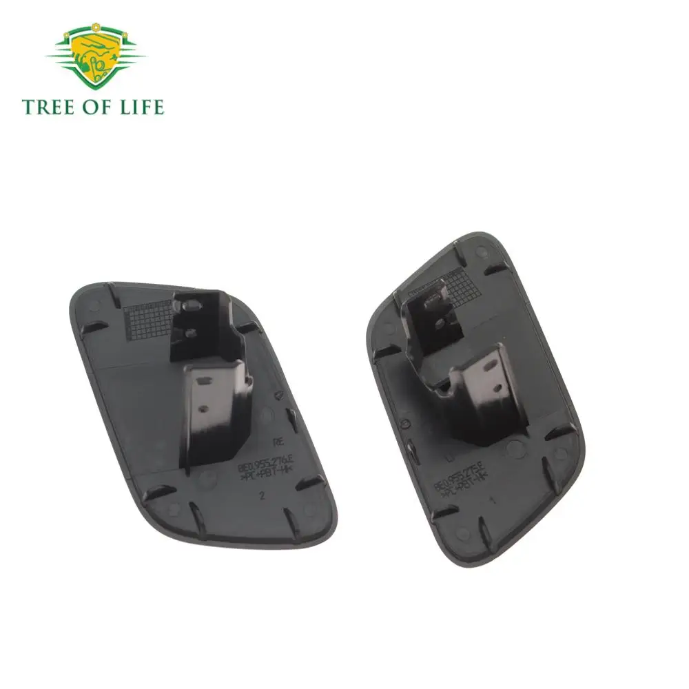 For Audi A4 B7 series 2005 2006 2007 2008 Unpainted Front Bumper Headlamp Washer Spray Nozzle Cover Jet Cap