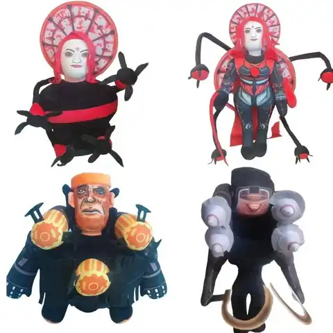 Skibidi Toilet Astro Duchess Speaker Plush Toy Skibidi Toilet TV Man Upgraded Speakerman Cameraman Stuffed Animal Soft Toy Gift